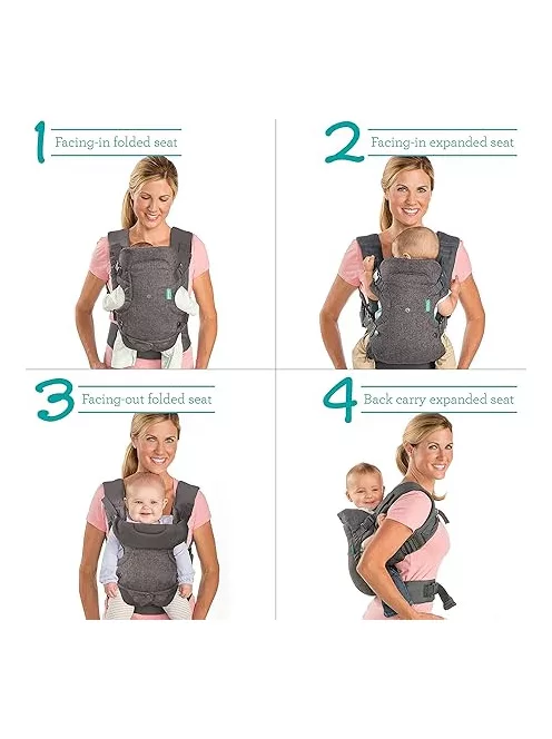 Infantino Flip Advanced 4 az 1-ben hordozó 3,6-14,5 kg- ig.,OUTLET termék 