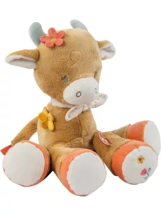 Nattou Mila plüs tehén játék-32cm, OUTLET termék