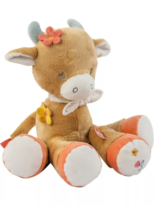 Nattou Mila plüs tehén játék-32cm, OUTLET termék