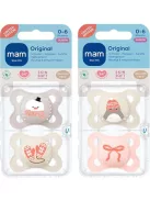 Mam Original 4db-os szilikon cumi szett 0-6hó-Limited Edition, OUTLET termék