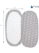 Medi Partners 2 db-os gumis lepedő szett, 86x40 cm, OUTLET termék