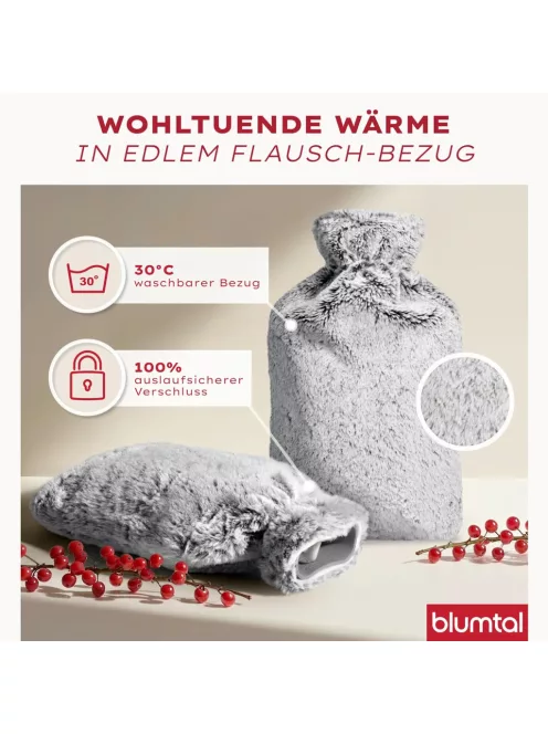 Blumtal szőrmés melegvizes palack, OUTLET termék