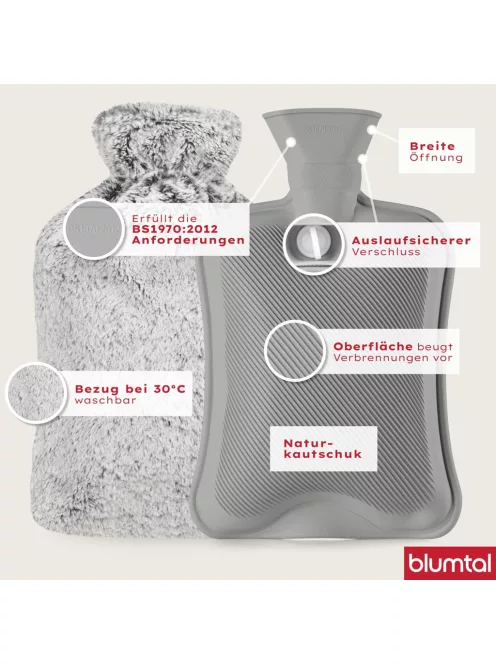 Blumtal szőrmés melegvizes palack, OUTLET termék