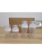 Nuk Perfect Match hőmérséklet kijelzős cumisüveg szett, 2x150ml S-es méret+ 2x260 ml M-es méret, OUTLET termék