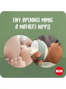 Nuk For Nature S-es méretű szilikon etetőfej 2 db, 0-6 hó, OUTLET termék