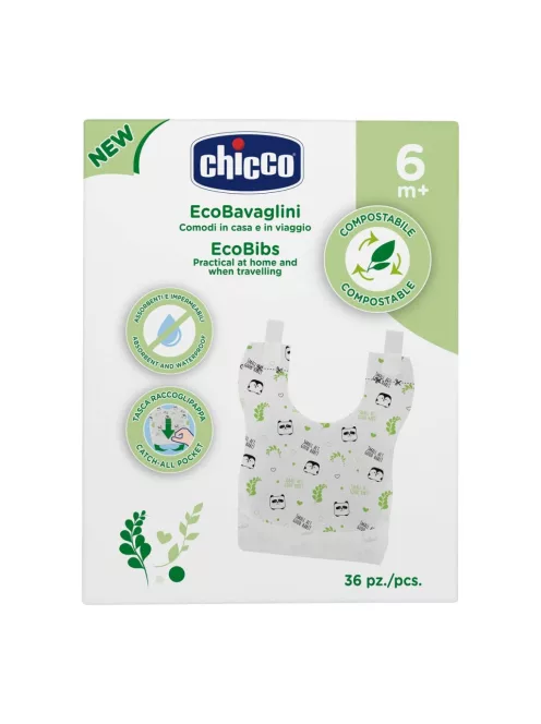 Chicco eldobható előke szett, 36 db-os, OUTLET termék