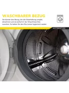 Dunlop autós ülésmagasító, 135-150 cm-fekete, OUTLET termék