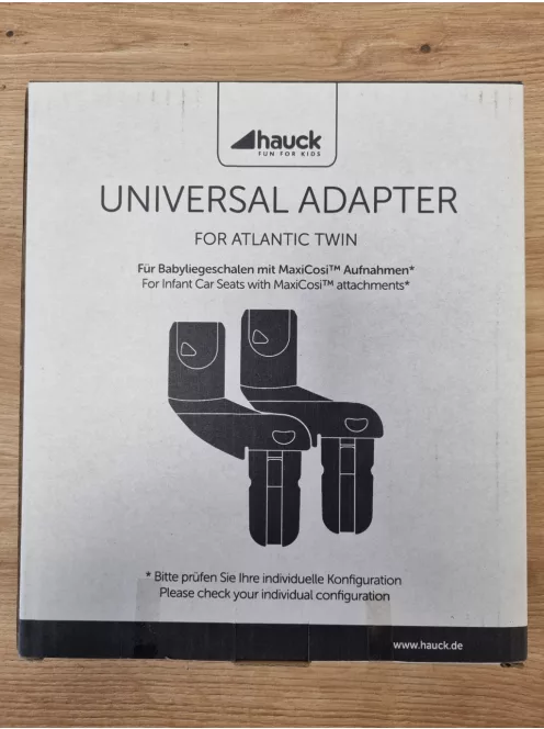 Hauck adapter Maxi-Cosi Atlantic Twin-hez, OUTLET termék