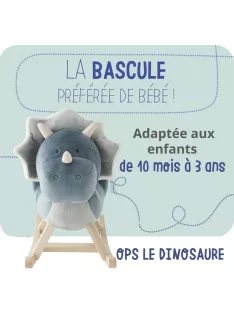 Noukie's fa dinoszauruszos hinta, OUTLET termék