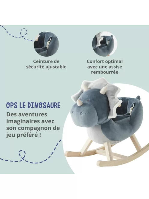 Noukie's fa dinoszauruszos hinta, OUTLET termék