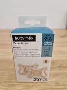 Suavinex Zero Zero SX Pro 2 db szilikon cumi, -2-2hó, FAIR árnyalat, OUTLET termék