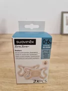 Suavinex Zero Zero SX Pro 2 db szilikon cumi, 0-6hó, FAIR árnyalat, OUTLET termék