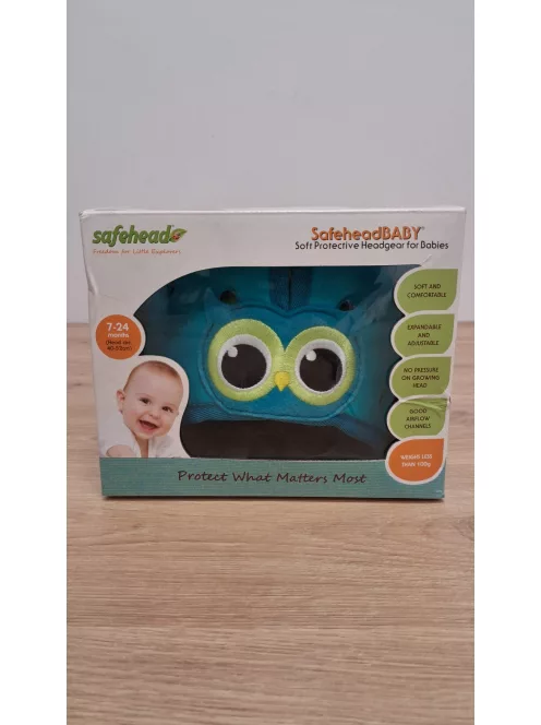 SafeheadBaby puha baba fejvédő 7-24hó, 40-52cm, OUTLET termék