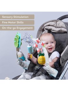   Tay Toys rögzíthető játékív babakocsir/hordozóra/pihenőszékre, OUTLET termék