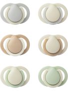 Tommee Tippee 6db-os szilikon cumi szett 0-2hó, OUTLET termék