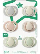 Tommee Tippee 6db-os szilikon cumi szett 0-2hó, OUTLET termék