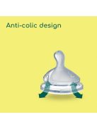 Bebeconfortt Physio Air cumisüvegszett kefével és cumival, 2x150ml, 2x270ml, 2x360ml, OUTLET termék