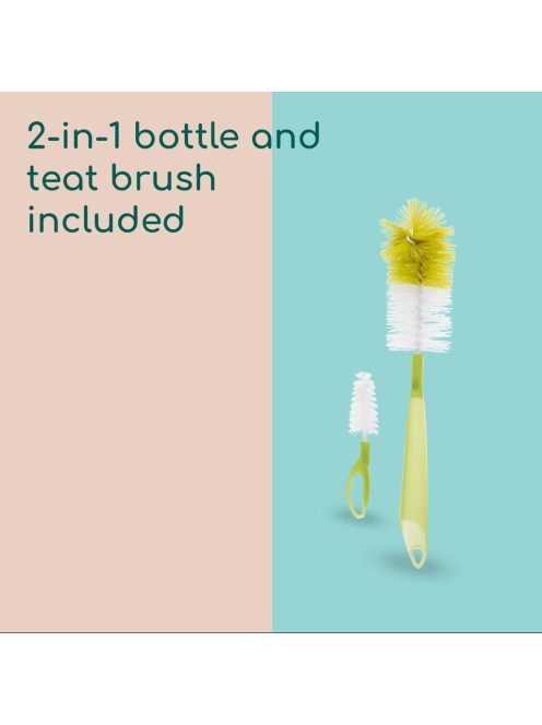 Bebeconfortt Physio Air cumisüvegszett kefével és cumival, 2x150ml, 2x270ml, 2x360ml, OUTLET termék