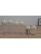 Bebeconfortt Physio Air cumisüvegszett kefével és cumival, 2x150ml, 2x270ml, 2x360ml, OUTLET termék