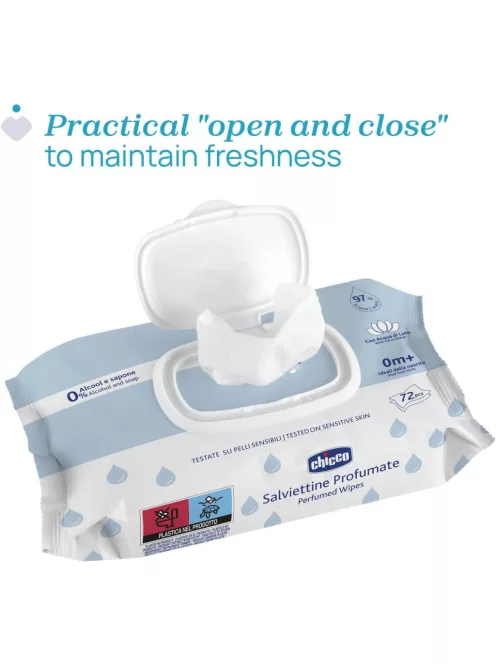 Chicco nedves törlőkendő, OUTLET termék