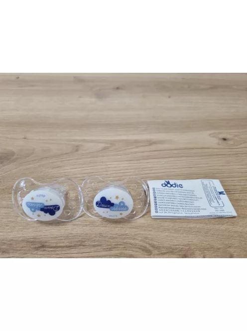 Dodie 6 db-os szilikon éjszakai cumi szett 6+hó, OUTLET termék