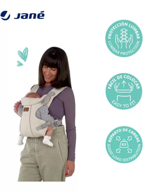 Jané Dual bézs babahordozó 15 kg-ig, OUTLET termék