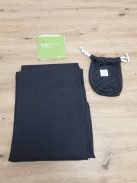 KeaBabies karikás hordozókendő-fekete. Outlet termék