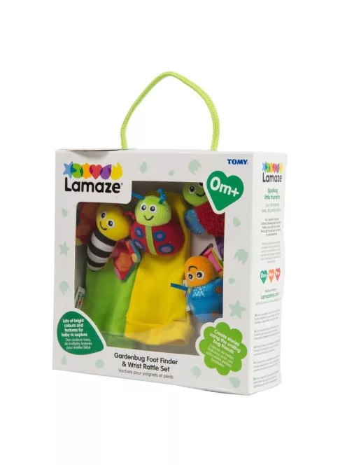 Lamaze Gardenbug ujjbábszett kicsiknek, OUTLET termék