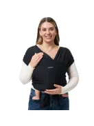 Momcozy karikás hordozókendő-black,OUTLET termék 