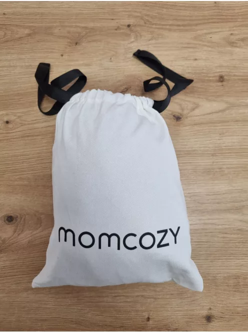 Momcozy karikás hordozókendő-black,OUTLET termék 