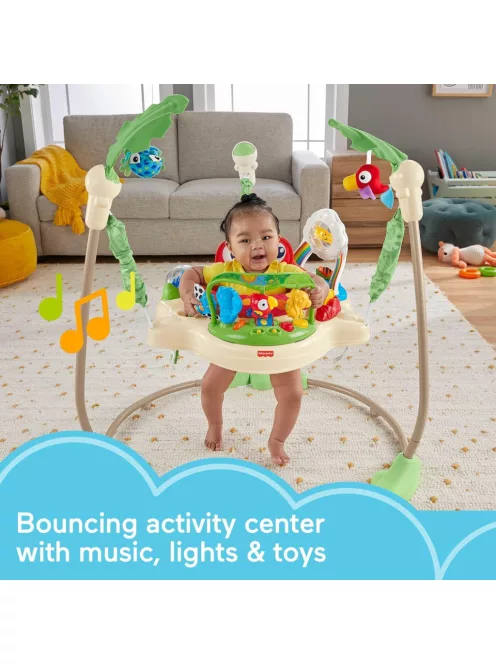 Fisher-Price Jumperoo interaktív játszóközpont, OUTLET termék