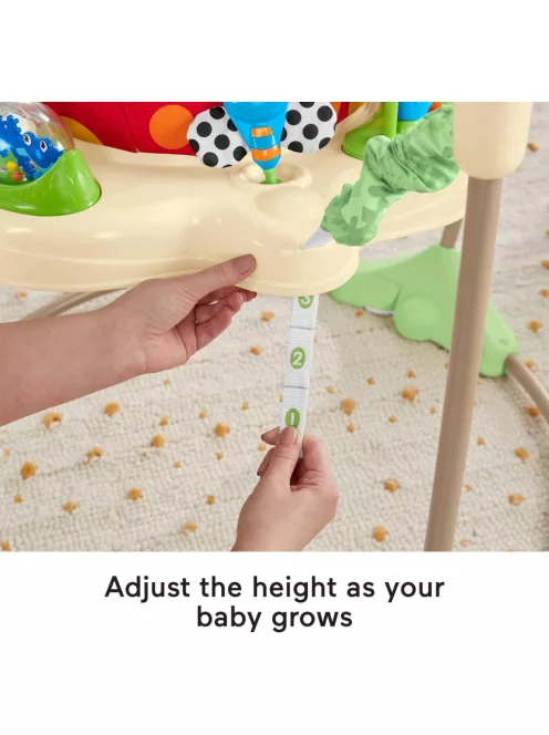 Fisher-Price Jumperoo interaktív játszóközpont, OUTLET termék