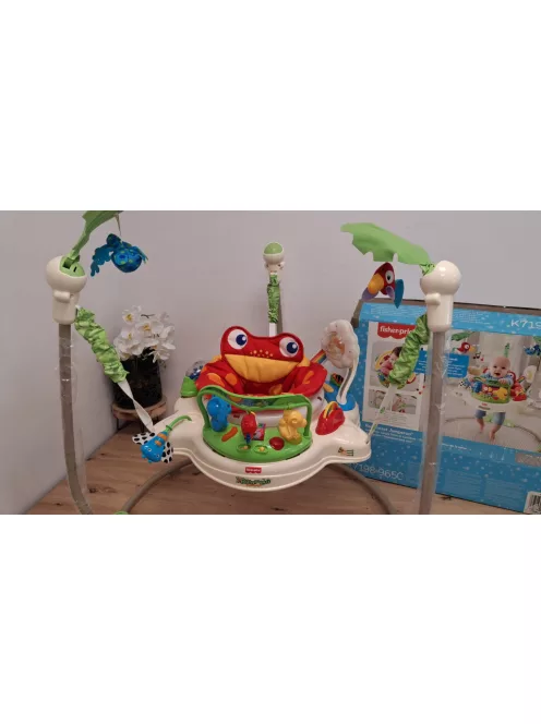 Fisher-Price Jumperoo interaktív játszóközpont, OUTLET termék