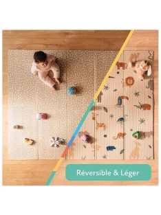   Nuby 2 oldalú szivacs játszószőnyeg 195x148x1 cm, OUTLET termék