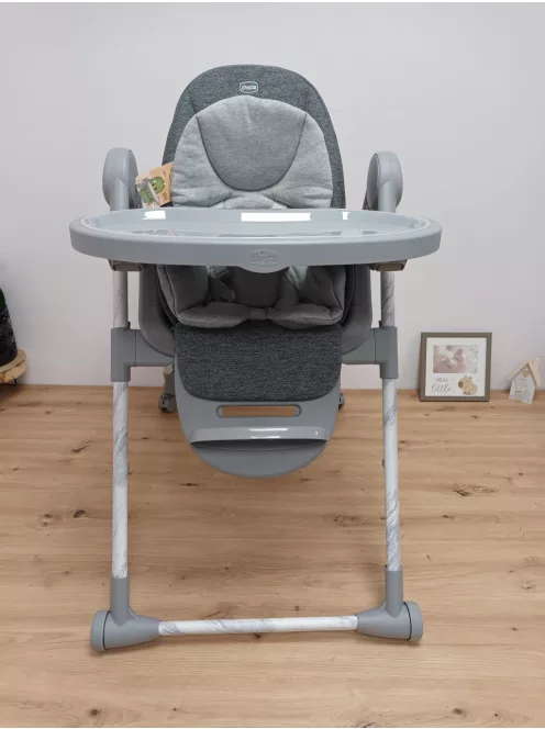Chicco Polly Armonia Carrara állítható és dönthető etetőszék, OUTLET termék