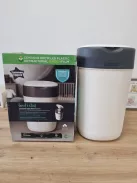 Tommee Tippee Twist&Click pelenkatartó 1db utántöltővel, fehér- OUTLET termék