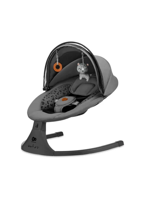 Kinderkraft LUMI 2 12 dallam, 5 fokozat ringatás, időzítős pihenőszék- Outlet termék