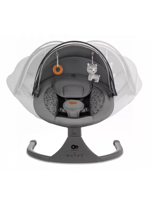 Kinderkraft LUMI 2 12 dallam, 5 fokozat ringatás, időzítős pihenőszék- Outlet termék