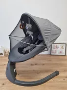 Kinderkraft LUMI 2 12 dallam, 5 fokozat ringatás, időzítős pihenőszék- Outlet termék