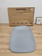 Nattou pelenkázó lap Softy 70x50cm- Szürke. OUTLET  termék