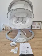 MoMi KENANI elektromos pihenőszék fehér, OUTLET termék