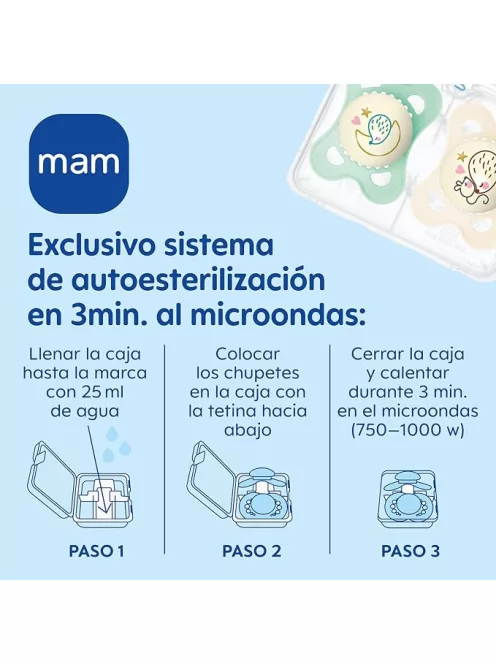Mam Original 3db-os szilikon cumi szett 18+ hónap, OUTLET termék