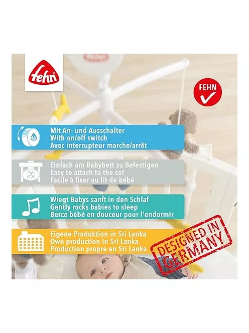 Fehn Music Mobile forgó-zenélő OUTLET termék