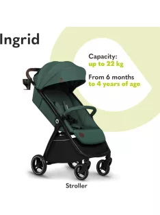 Lionelo Ingrid sportbabakocsi - zöld, OUTLET termék