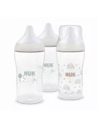 Nuk Perfect Match 3x260 ml-es Anti Colic cumisüveg szett 3+hó, OUTLET termék