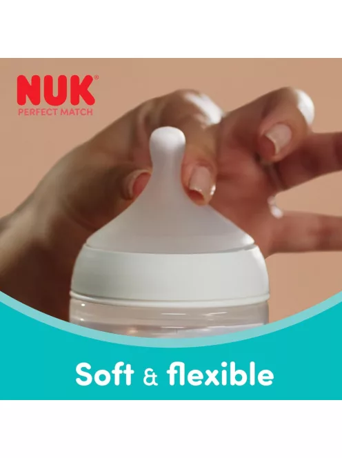 Nuk Perfect Match 3x260 ml-es Anti Colic cumisüveg szett 3+hó, OUTLET termék