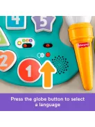 Fisher Price 4 az 1-ben Aktivitásasztal és festőállvány oktató zenével, 6+ hó, OUTLET termék