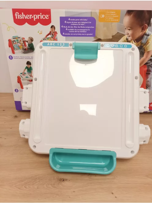 Fisher Price 4 az 1-ben Aktivitásasztal és festőállvány oktató zenével, 6+ hó, OUTLET termék