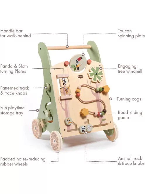 Tiny Love Baby Walker fa járássegítő, OUTLET termék