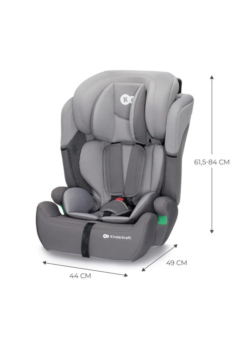 Kinderkraft COMFORT UP i-Size gyerekülés-Grey. OUTLET termék